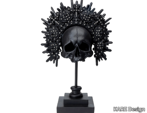 KING SKULL - Polyresin sculpture _ KARE Design