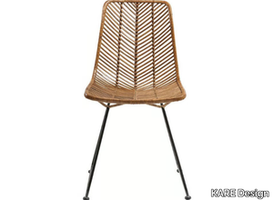 KO LANTA - Sled base rattan chair _ KARE Design