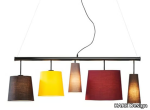 PARECCHI COLORE 100CM - LED metal pendant lamp _ KARE Design