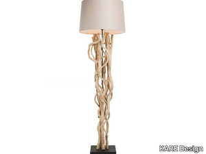 SCULTRA - LED acacia floor lamp _ KARE Design