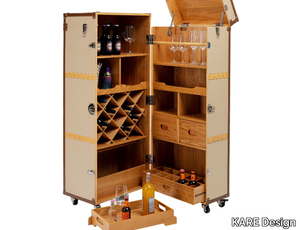 VENEZIA - MDF bar cabinet with casters _ KARE Design