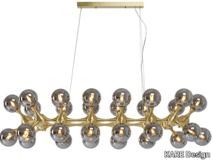 ATOMIC BALLS - Glass and steel pendant lamp _ KARE Design