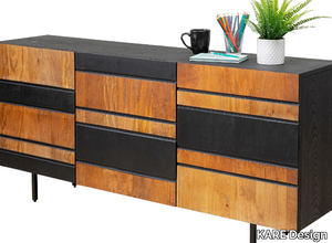 BINGO - Wooden sideboard with doors _ KARE Design