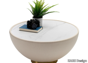 ENDLESS VEGAS - Round composite material coffee table _ KARE Design