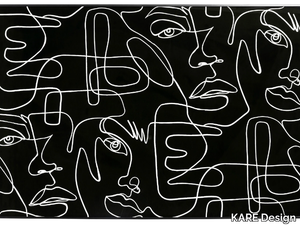 FACCIA ARTE DRAWING - Paper Print on paper _ KARE Design