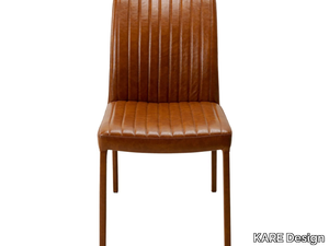 FREDDY - Upholstered Imitation leather chair _ KARE Design
