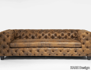 MY DESIRE - 3 seater leather sofa _ KARE Design