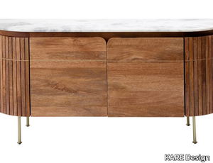 GRACE - Solid wood sideboard with doors _ KARE Design