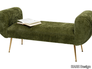 TRONO - Upholstered polyester bench for contract _ KARE Design