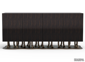 ALLANA K1026 - Ebony sideboard with doors _ KARPA