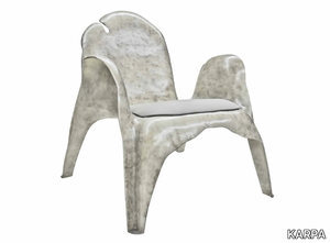 CIBELLE K3000a - Fiberglass armchair with armrests _ KARPA