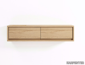 CIRCA17 - Suspended wooden sideboard with drawers _ KARPENTER