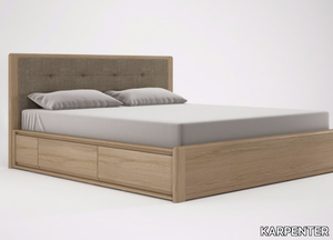 CIRCA17 - Wooden king size bed _ KARPENTER