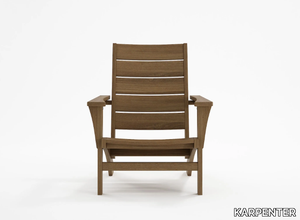 IDLE MOOSE - Folding teak easy chair _ KARPENTER