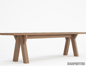 KI - Solid wood bench _ KARPENTER