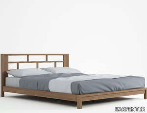 SAKAE - Solid wood queen size bed _ KARPENTER