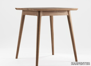 VINTAGE - Square solid wood table _ KARPENTER