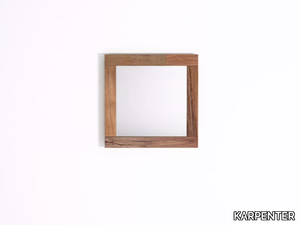 ORGANIK OR30-TMH - Square wall-mounted framed mirror _ KARPENTER