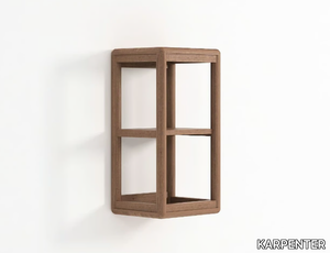 DÆK 2 - Open teak wall cabinet _ KARPENTER