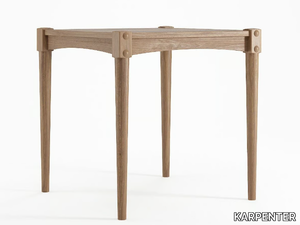 KATCHWORK - Square solid wood dining table _ KARPENTER