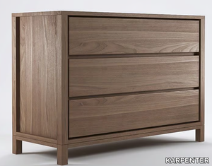 SOLID - Classic style wooden chest of drawers _ KARPENTER