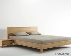 SOLID - Wooden queen size bed _ KARPENTER