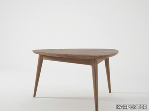 VINTAGE - Triangular wooden coffee table for living room _ KARPENTER