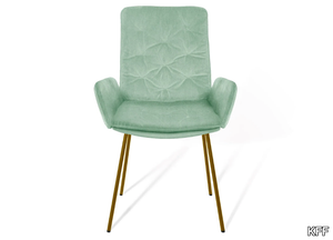 ARVA STITCH - Upholstered chair with armrests _ KFF