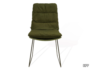 ARVA - Sled base upholstered chair _ KFF