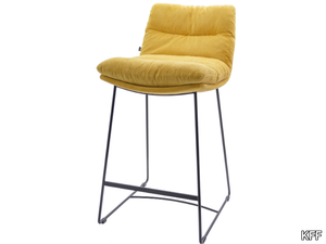 ARVA - Sled base kitchen stool with footrest _ KFF