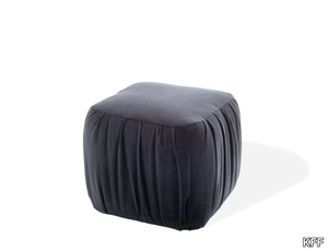 FAYE CASUAL - Upholstered square pouf _ KFF