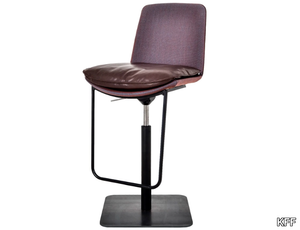 LHASA - Barstool height-adjustable with footrest _ KFF