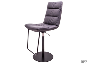 ARVA LIGHT - Barstool height-adjustable with footrest _ KFF