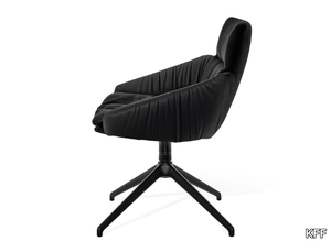 FAYE CASUAL - Side chair with low armrests and 4-leg-star-frame SL _ KFF