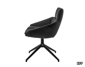 FAYE - Side chair with low armrests 4-leg-star-frame SL _ KFF