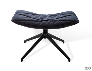 NEST LOUNGE - Swivel fabric footstool _ KFF