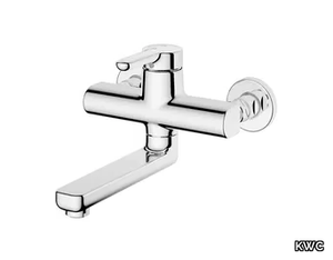 WAMAS 2.0 11.472.093.000 - Wall-mounted washbasin mixer with adjustable spout _ KWC