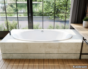 ELLIPSO DUO OVAL - Oval built-in bathtub _ Kaldewei