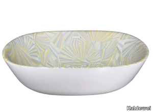 AVOCADO DREAMS - OYO DUO - Oval freestanding enamelled steel bathtub _ Kaldewei