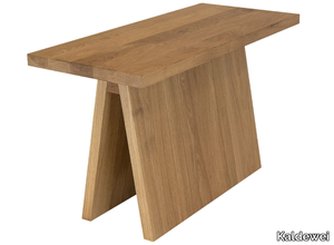 EK02 - Solid oak wood bench _ Kaldewei