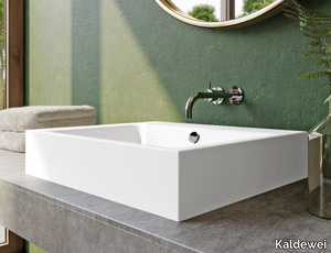 PURO - Countertop enamelled steel washbasin _ Kaldewei