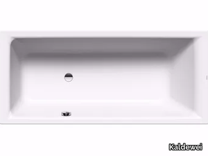 PURO SIDE OVERFLOW - Built-in rectangular steel bathtub _ Kaldewei