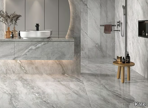 DENISE - Porcelain stoneware wall/floor tiles with marble effect _ Kale