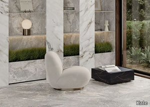 FLORENCE - Porcelain stoneware wall/floor tiles with marble effect _ Kale