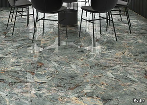 SEA NATURE - Porcelain stoneware wall/floor tiles with marble effect _ Kale