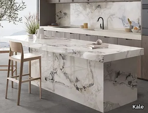 NAMIBIA - Porcelain stoneware kitchen worktop / furniture foil _ Kale