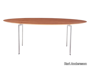 TRIPPO - Extending oval table _ Karl Andersson