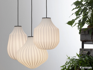 CIRCUS - Blown glass pendant lamp _ Karman