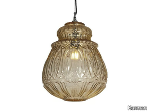 GINGER 3 - Glass pendant lamp _ Karman