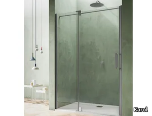 BLACKBERRY QA - Niche shower cabin with hinged door _ Karol